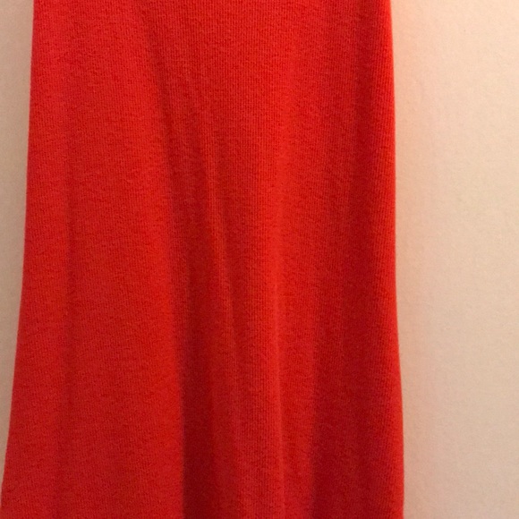 Orange Shirt / Tank Dress - Picture 3 of 4